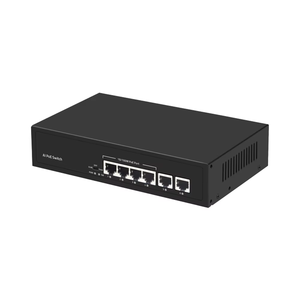 Conmutador Poe de 6 puertos Conmutador Ethernet Ai de 100m con modo de extensión Vlan y Watchdog para cámara Ip y AP - Product Image 1