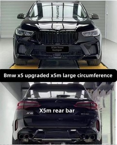 ชุดบอดี้คิท X5M BMW ดัดแปลงสำหรับ G05ใหม่กันชนหน้าและหลัง X5กริดปีกหลังขนาดกลาง-สำหรับ X5M รุ่นเก่าและใหม่ - Product Image 2