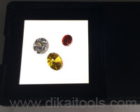 GEMTRUE Trang Sức Di Động Đá Quý Ánh Sáng Phẳng Kim Cương LED Ánh Sáng Cho Polariscope Gemmological Mini Bàn Ánh Sáng - Product Image 4