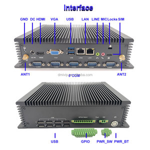 小型PC 5COM HD-MI VGA産業用PC 2LAN GPIO USB産業用マイクロコンピューター - Product Image 5