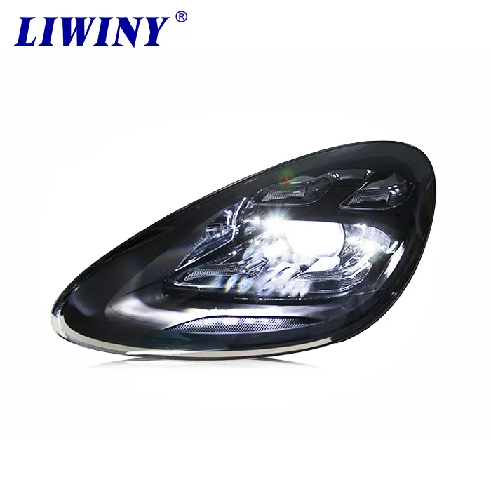Liwiny רכב סטיילינג ראש מנורת עבור קאיין LED פנס 2011-2014 שדרוג חדש דגם פנסי DRL קורה גבוה נמוך קרן