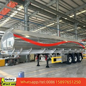 Tanzanya fabrika toptan standart 3 akslar 2 akslar alüminyum petrol tankeri yakıt depolu yarı römork satılık