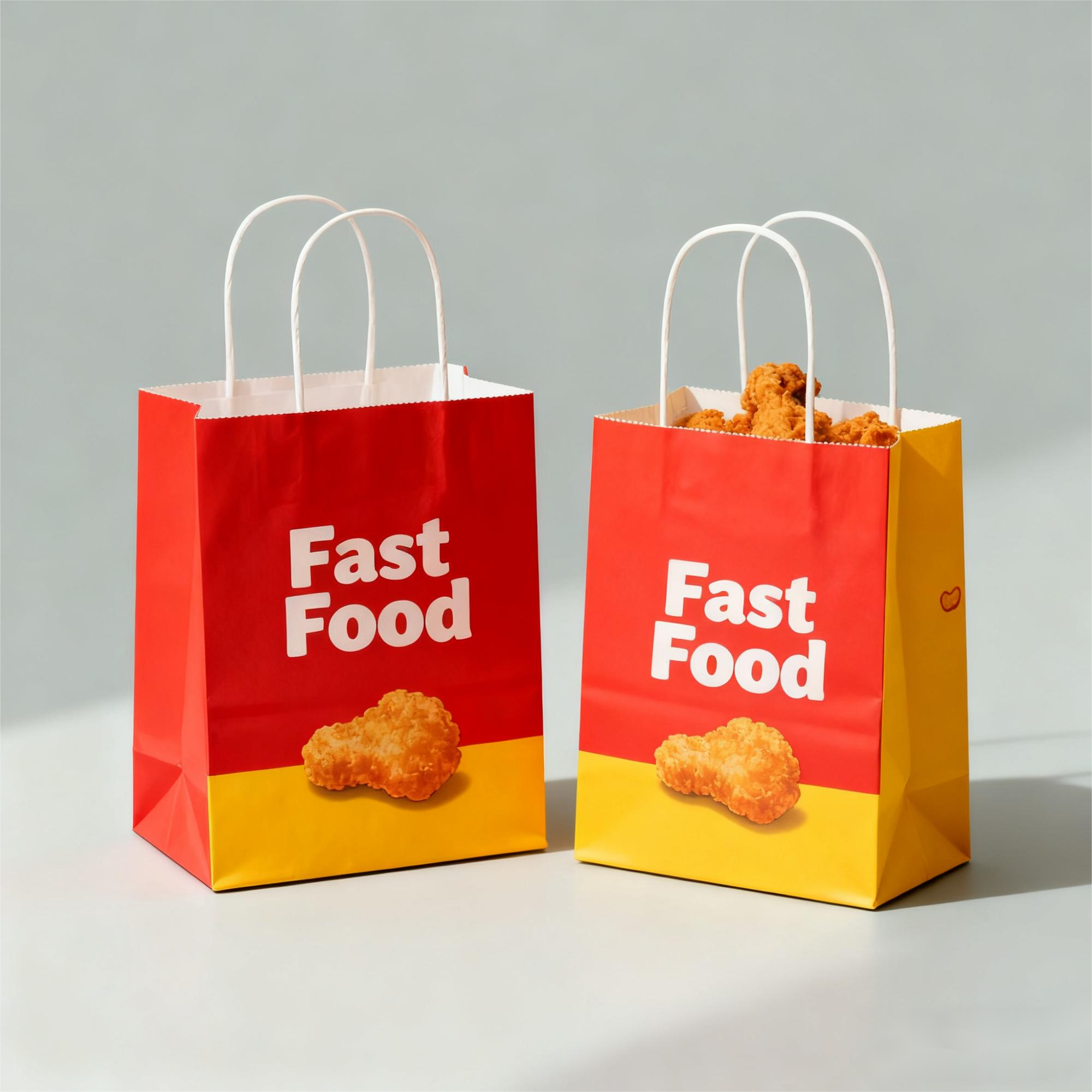 Bolsa de papel de encargo
