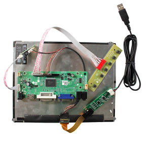 Monitor portátil para juegos de ordenador portátil, pantalla táctil Lcd resistiva de 9,7 pulgadas 1024X768 con controlador M.Nt68676, placa Pcb - Product Image 3