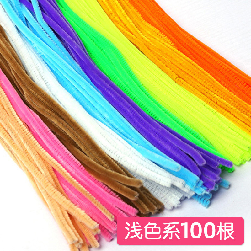 ไม้บิด100สีอ่อน (8มม.)