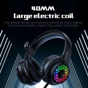 5 En 1 Combo Mouse Keyboard And Headphones Set Wired Gaming Rgb Pc Game para Gamer Desktop PC Computer 5 en 1 Gaming Keyboard - Product Image 2