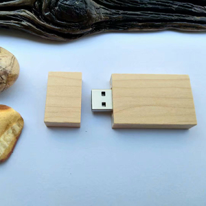 木制 USB 闪存驱动器与木箱刻自定义标志为除草照片 USB 2.0 促销礼品 - Product Image 5