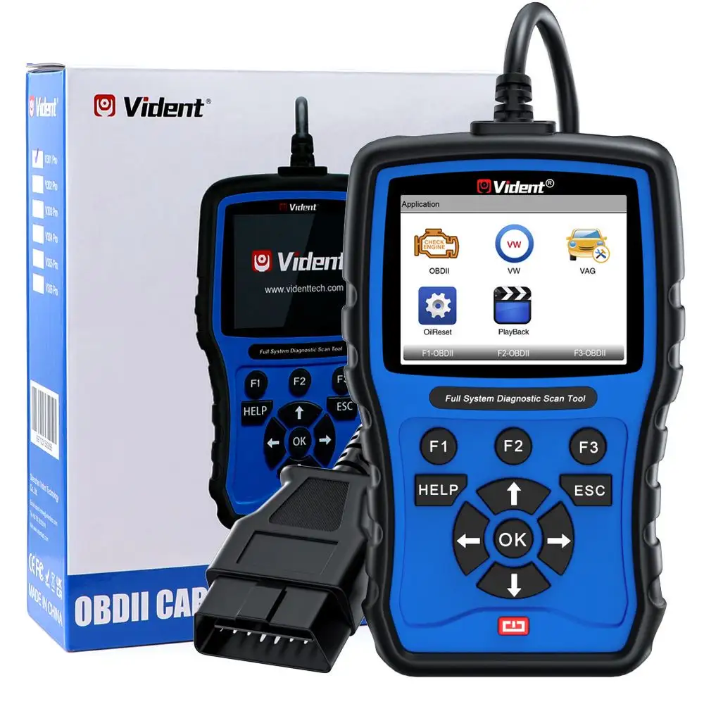 Vident V301 Pro Cho Vag Xe Công Cụ Chẩn Đoán Code Reader Cho VW ECU Mã Hóa Kiểm Tra Hoạt Động Lập Trình Chìa Khóa Cho Audi Công Cụ Chẩn Đoán