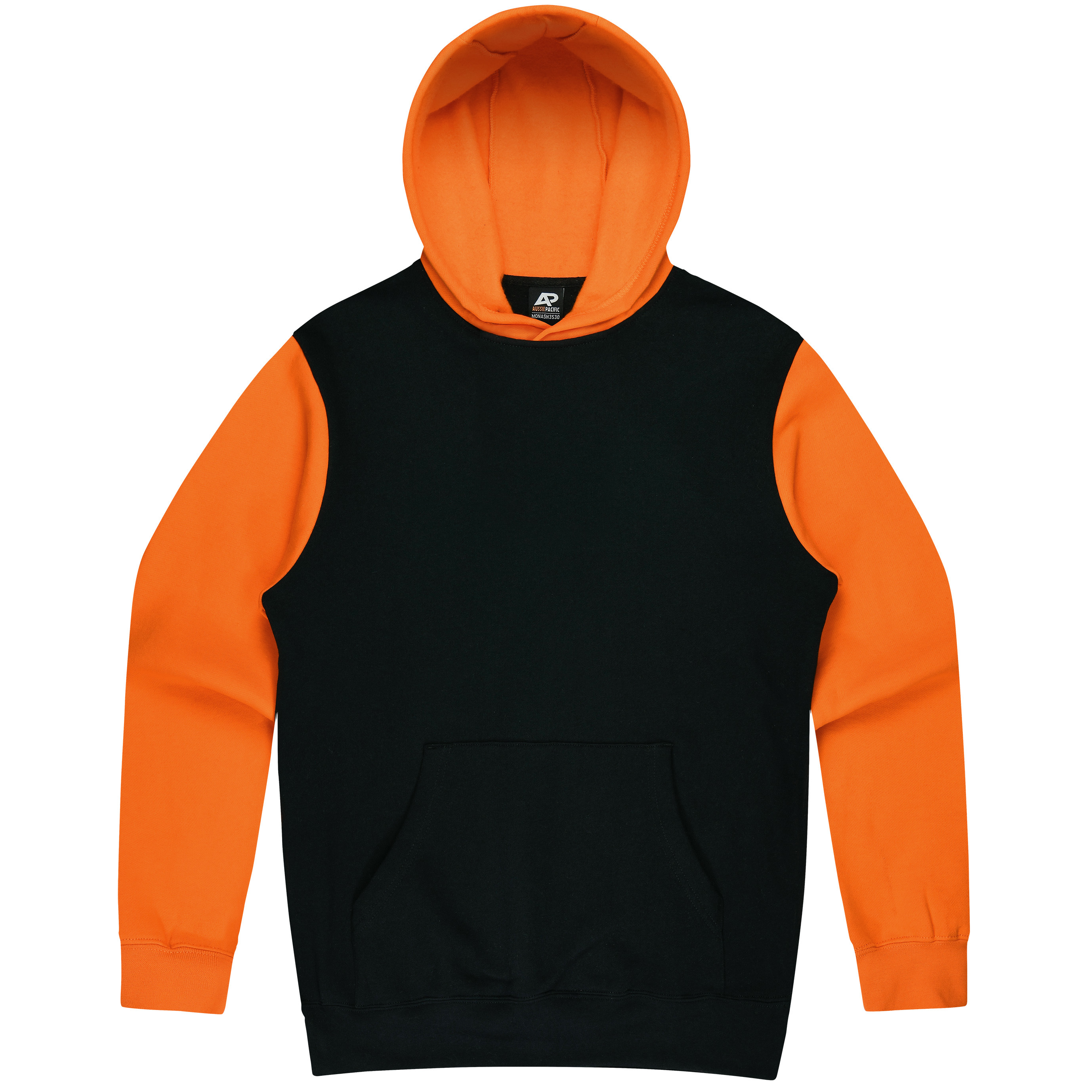 Noir-Électrique-Orange