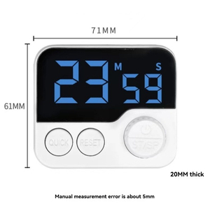 Display a grande schermo Timer digitale Smart Timer elettronico di cottura conto alla rovescia a LED strumenti magnetici da cucina - Product Image 2
