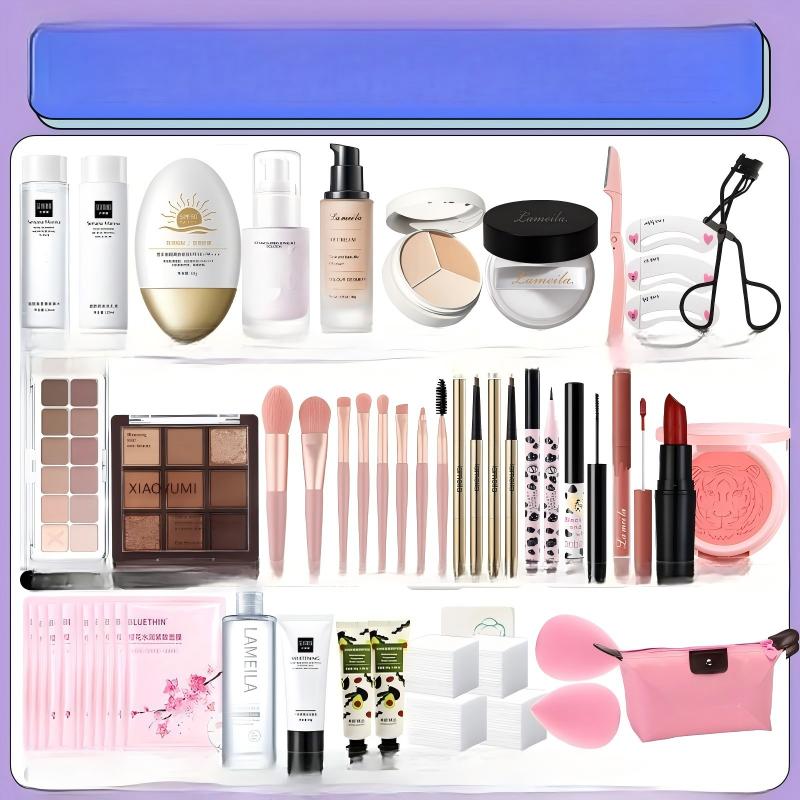 46 piezas de set de maquillaje asequible