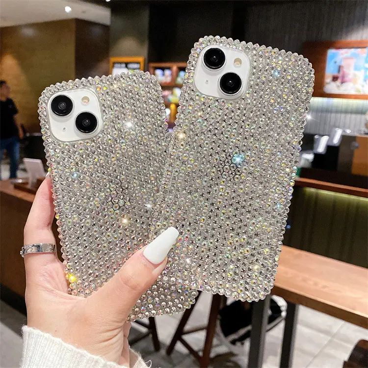 Penjualan terlaris untuk casing iphone 14 Mewah Trendi Bling Glitter berlian mengkilap casing ponsel untuk iPhone 14 mewah penutup casing berkilau