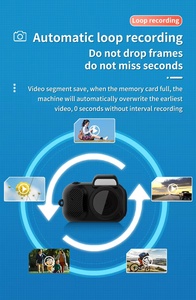 HDミニDVカメラ1080P魅力的なフィギュアユニークで絶妙なY3000ビッグCMOSレンズ6種類のフィルター付きデジタルレコーダー - Product Image 5