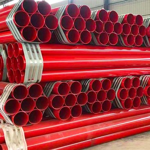 消防钢管Astm A135 A795带调频认证镀锌圆形ERW每英尺钢管价格镀锌Pippe - Product Image 2