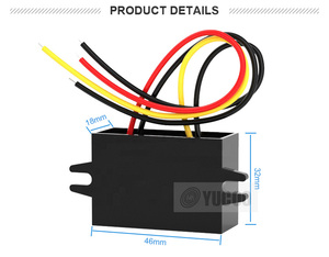 Convertidor AC DC no aislado 17-26VAC a 12VDC 3A convertidor reductor - Product Image 6