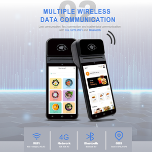 Android 13,0 высокопроизводительный сенсорный экран 10-ядерный мобильный 4G Android 12,0 POS-система с NFC и принтером - Product Image 5