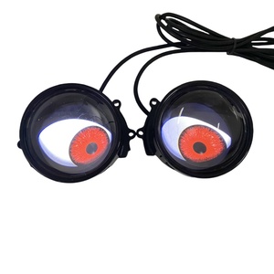 Hot <strong>Sale</strong> <strong>3</strong> Inch <strong>LED</strong> Dynamic Devil's Eye Remote Control <strong>LED</strong> Headlight Projector Lens Demon Eyes Blinking Modify Retrofit Kits - Product Image 3