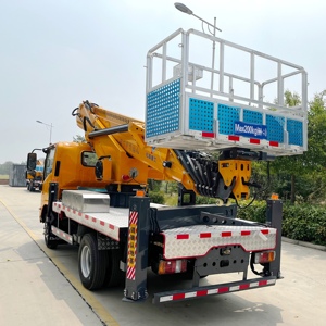 Điều kiện mới DIESEL tự động thủy lực xô xe tải với cần cẩu nền tảng làm việc - Product Image 5