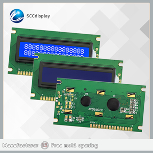 Pratico Display con caratteri LCD a doppia fila, schermo di controllo industriale 1602 negativo blu, Display modulo LCM - Product Image 5
