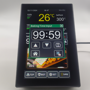 7 inci dapat disesuaikan termostat cerdas pengendali Oven MK5L20 layar sentuh pengendali Oven untuk roti bahan plastik ODM - Product Image 2