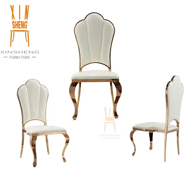 Chaises de Banquet en métal doré, chaise de fête, de qualité supérieure, livraison gratuite