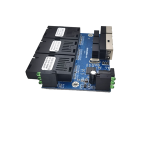 3พอร์ตไฟเบอร์พอร์ต3พอร์ต LAN ขั้วต่อ POE PCBA SC โหมดเดียว Simplex 10/100M อีเธอร์เน็ตใยแก้วนำแสง S - Product Image 3
