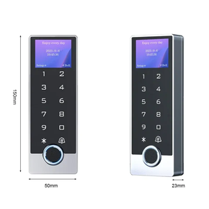 IP68新しい金属<span class=keywords><strong>WIFI</strong></span> TUYARFIDカード独立ドアアクセス制御システム指紋パスワードアクセス制御