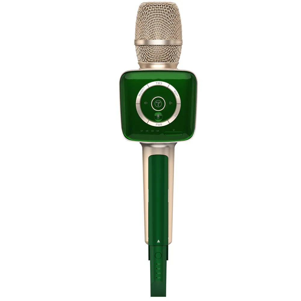TOSING V1 Pro sıcak yeni üst yetişkin Karaoke makinesi kablosuz UHF/mavi diş konuşma şarkı kayıt mikrofonu 20W Patent hoparlör