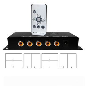 <strong>1</strong>-Year Warranty Car Reverse Camera System with Front Rear View Image <strong>Switch</strong> Control <strong>Video</strong> Switcher Control Parking Camera Box - Product Image 1