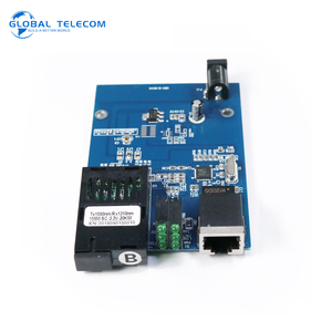 Netlink Media Converter Board HTB-3100AB HTB-100S 100M Fiber Media Converter PCBA mit 1*9 Modul - Product Image 6