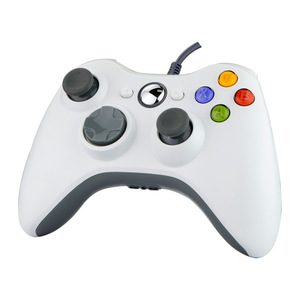 Controlador de juegos USB con cable Joystick Gamepad con motores de vibración dual para consola de juegos Xbox 360 y PC Win7/8/10