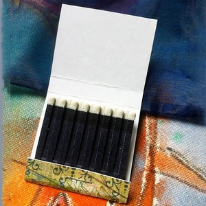 Farklı renkler Matchbook uzun Matchsticks tasarım grev maçlar kutusu özel kağıt Matchbook, sadece kağit kutu - Product Image 2