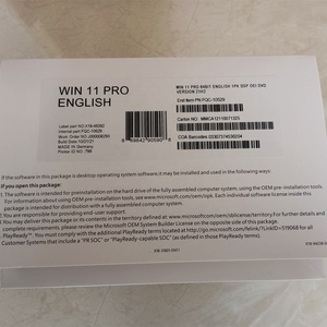 Win 11 Pro OEM ultimo pacchetto completo DVD pronto per l'uso 100% chiavi di attivazione fornitura stabile Win 11 pro versione chiave DVD - Product Image 1