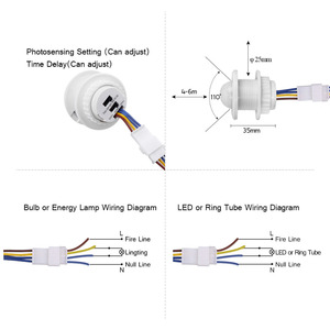 5-24V DC Adjustable Time Delay <strong>Switch</strong> Detector <strong>Sensor</strong> Dimming <strong>Sensor</strong> <strong>Switch</strong> PIR Infrared Motion <strong>Sensor</strong> - Product Image 5