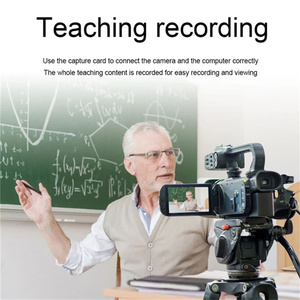 HD 1080P HDTV <strong>to</strong> Type-C/Micro USB/USB With Line Video Capture Card Game Record Live Streaming Broadcast - Product Image 5