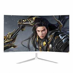 Monitor LCD curvo de 31,5 pulgadas súper ancho 165 Hz 2K con retroiluminación LED Altavoz incorporado PC Gaming Computadora de escritorio usada
