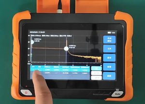 Factory price Live <strong>Test</strong> Optical Time <strong>Domain</strong> Reflectometer OTDR 1310/1550/1610/1625/1650nm RJ45 OPM VFL Light source NK6200 - Product Image 3