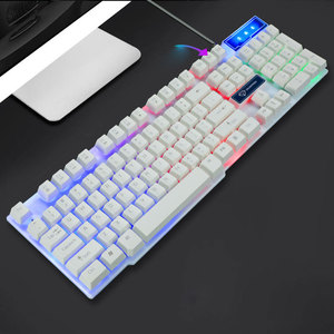 Teclado mecánico para videojuegos, para ordenador, cómodo