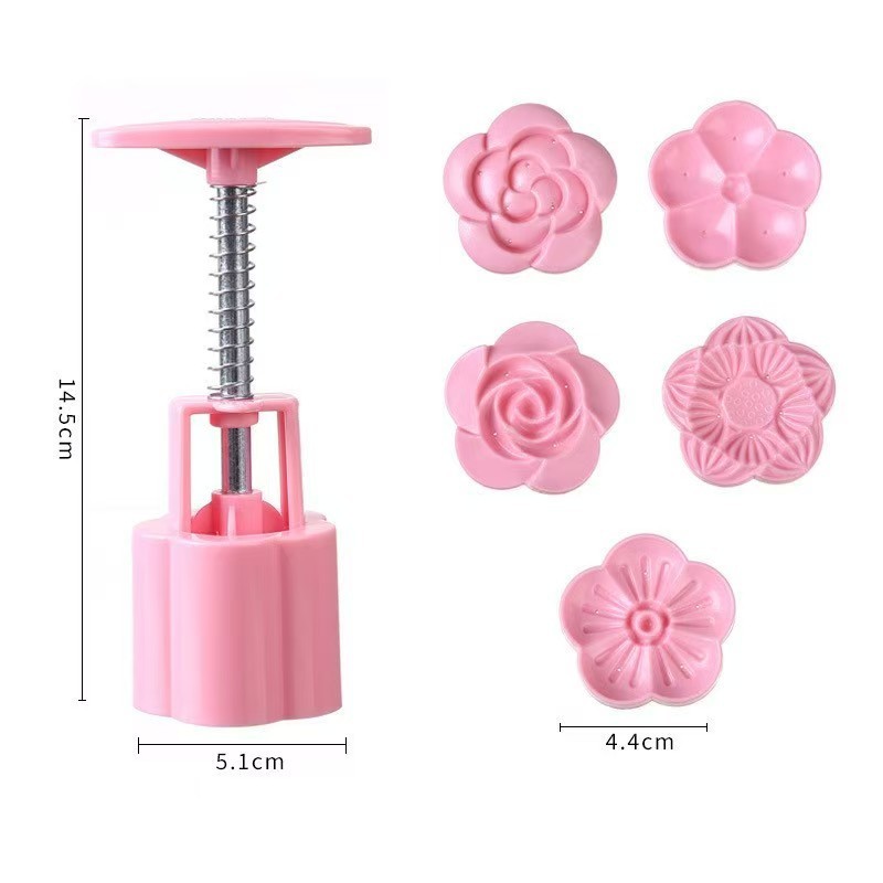 Rosa-5 piezas/juegos