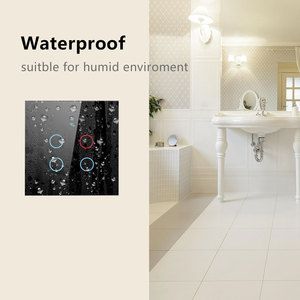 Interrupteur智能<span class=keywords><strong>Wifi</strong></span> Sans Fil Luxe遥控触摸开关Tuya电动墙壁智能灯开关