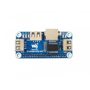Aveshare-ternet y thertherHUB ITH 1x R45 45, 3x USB para aspaspberry I - Product Image 1