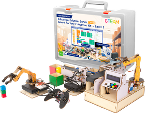 ACEBOTT ESP32 Smart Roboterarm DIY Elektronisches Roboter-Kit Fabrik ausbildung für Arduino Scratch 3.0 Programming Educational Kit
