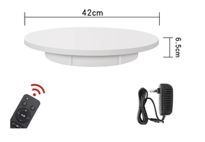 42CMリモコン回転ディスプレイスタンド360パノラマ自動電動ターンテーブル100KG負荷展示回転 - Product Image 4