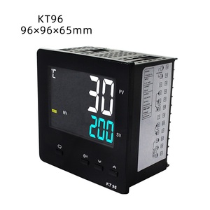 KT96 96*96 Relay SSR Dual Output <strong>Multiple</strong> Input LCD Intelligent PID Oven <strong>Temperature</strong> <strong>Controller</strong> <strong>Sensor</strong>