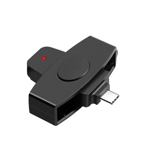 อะแดปเตอร์ตัวอ่านการ์ดอัจฉริยะแบบพกพาชนิด C แบบ USB การเข้าถึงทั่วไป CAC ซิมการ์ด/ชิปธนาคารเครื่องอ่านบัตรสำหรับแล็ปท็อปโทรศัพท์ - Product Image 1