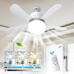 Led plafoniera Multi funzionale ventilatore da camera da letto elettrico Mini aria ventola a torre di raffreddamento con telecomando - Product Image 1