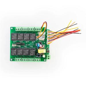 Tuya 8 Channel WiFi/<strong>Zigbee</strong> Remote Control Relay Support 4 Way Circuit Status Display + 4 Temperature and Humidity <strong>Input</strong> Control - Product Image 6