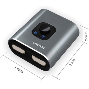 OEM Factory <strong>2</strong> Ports <strong>2</strong> in <strong>1</strong> Out 4K Bidirectional for <strong>HDMI</strong> Splitter <strong>Switch</strong> 2x1 4K60HzBi Directional Bi-Directional Switcher - Product Image 2