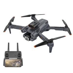 E12 không chổi than RC Drone Headless tránh chướng ngại vật Drone 8K HD Dual Camera độ bền lâu lơ lửng Quadcopter với con quay hồi chuyển - Product Image 2