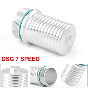 VW şanzıman filtre yuvası Audi için DSG 7 hız alüminyum alaşımlı filtre kapağı araba modifikasyonu DQ380 DQ381 DQ500 şanzıman - Product Image 5